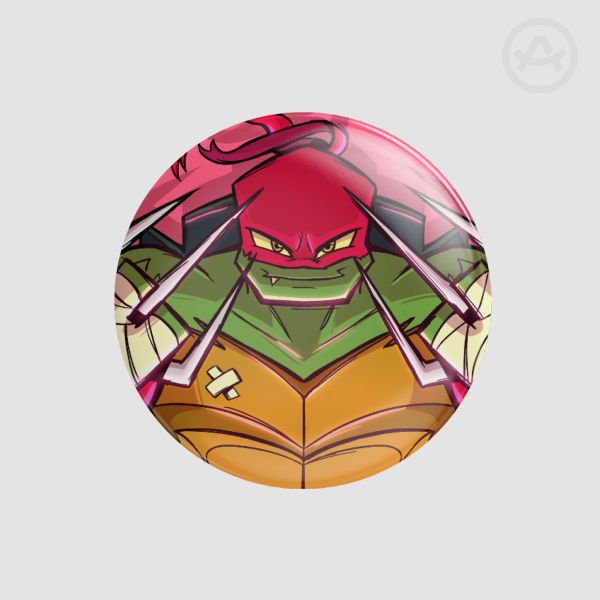 Raph ROTTMNT Pin/Badge