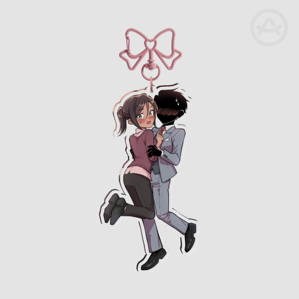 [MBDHAF] Maya & Daniel Hug - Clear Acrylic Keychain