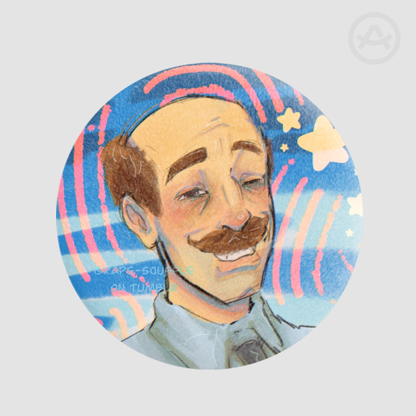 Hi I'm Ron Plush Badge