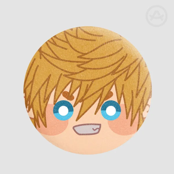 KH | Kingdom Hearts | Roxas | Plush Badge