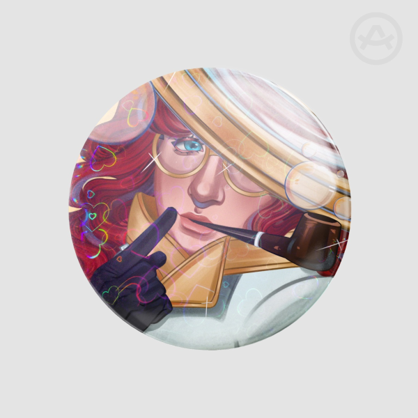 Maggie ♡ Date Everything ♡ Button Pin