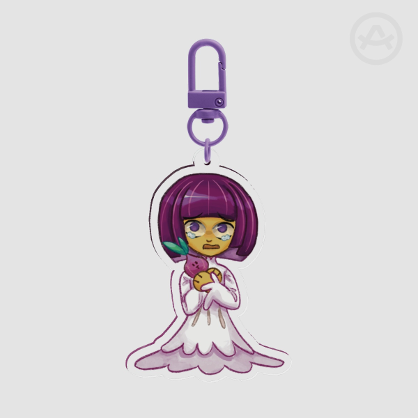 Onion Cookie Keychain