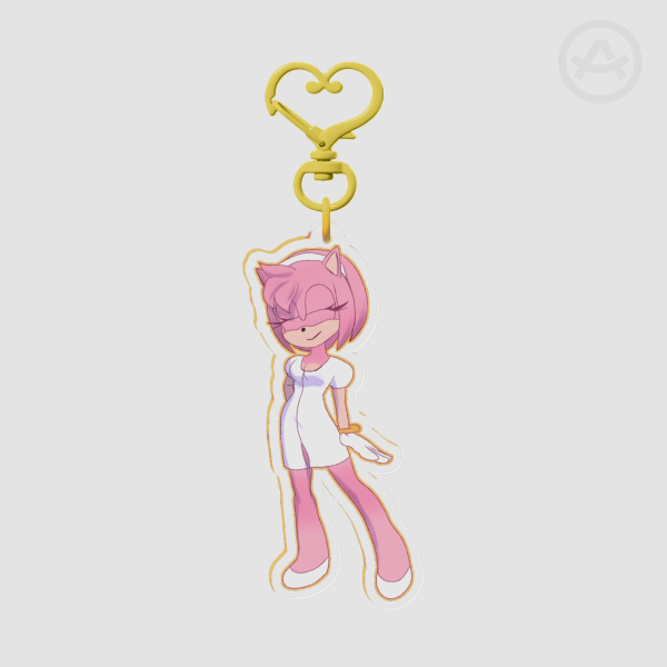 Amy Rose Sundress Keychains
