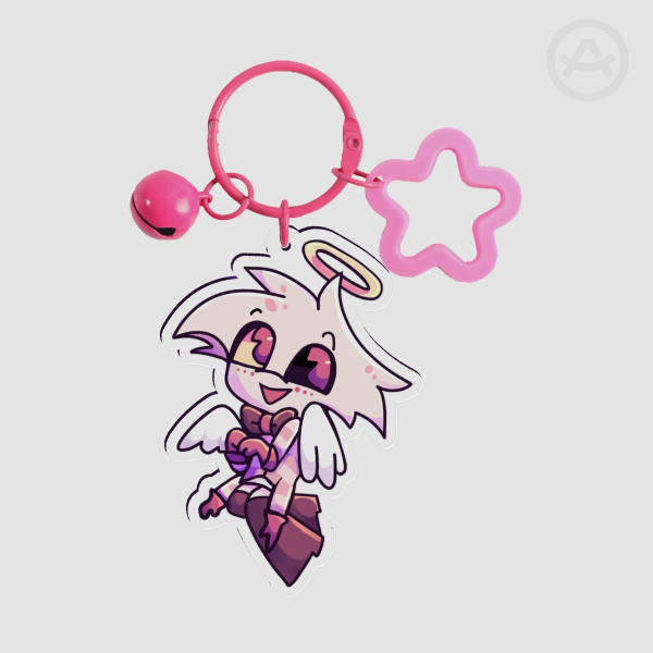 Angel Dust Acrylic Keychain