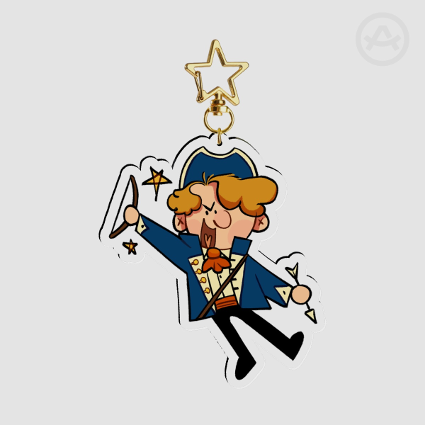 Lmanberg Tommy Acrylic Keychain