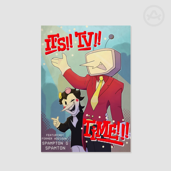 Tenna + Spamton Poster