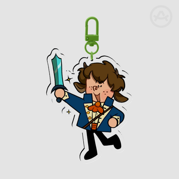 Lmanberg Tubbo Acrylic Keychain