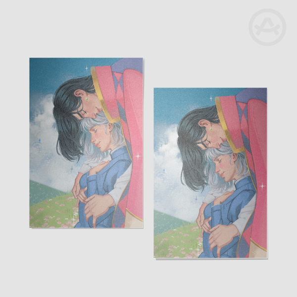 Postcards Howls Moving Castle