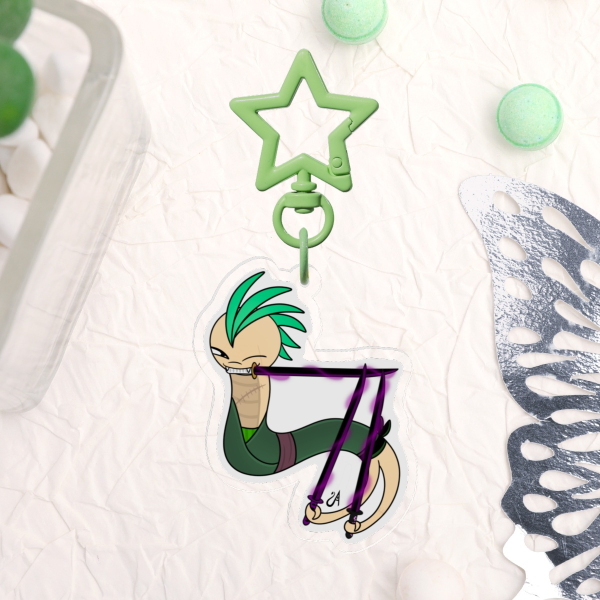 One Piece Zoro Snake Keychain