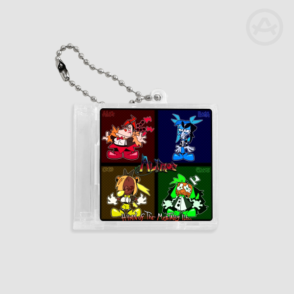 [ΆLITROS] "HYMN OF THE MENTALLY ILL" Acrylic CD Keychain