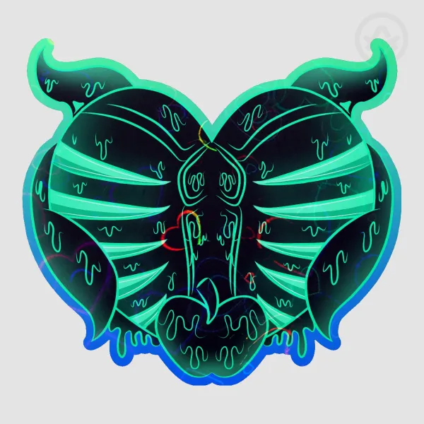 Nightmare Ribs Sticker