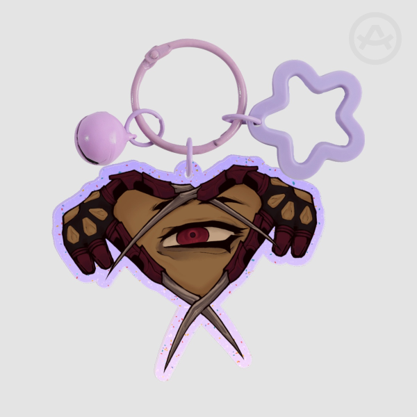 Jabber Heart Acrylic Keychains