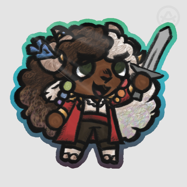 DSMP c!Puffy Sticker