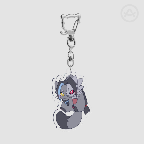 Kayn Cat Hanging Keychain
