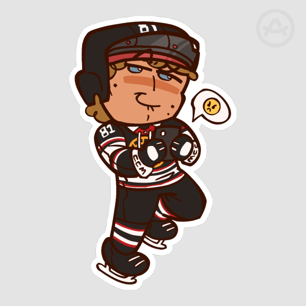 [HEATED RIVALRY] Ilya Rozanov sticker