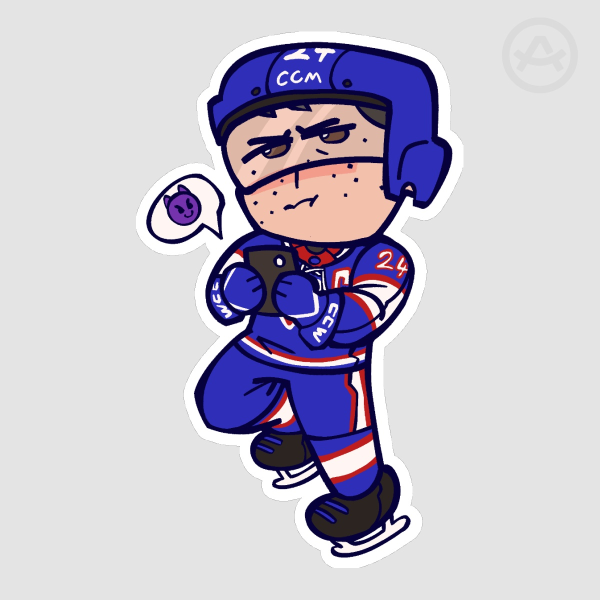 [HEATED RIVALRY] Shane Hollander sticker