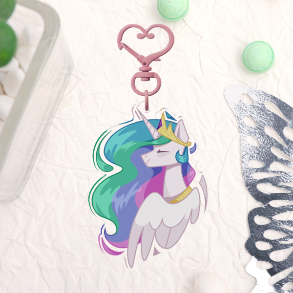 Celestia MLP Keychain