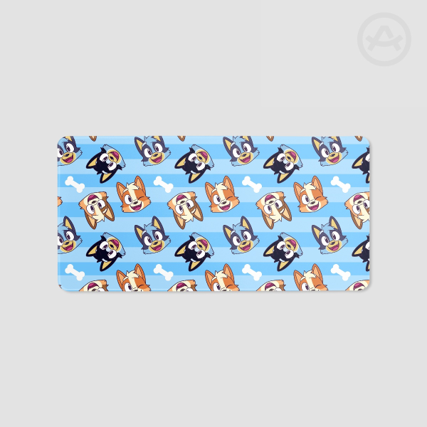 Bluey Heeler Family Desk Pad