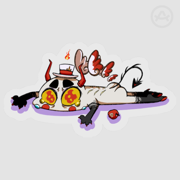 Oopsie! Lucifer Stickers