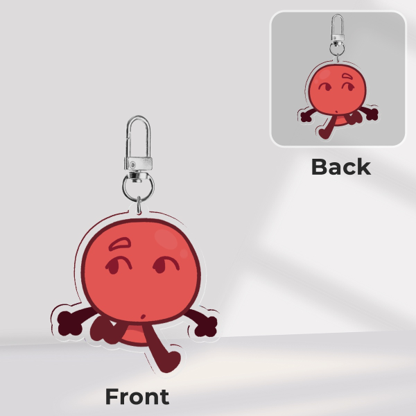 balloon keychain