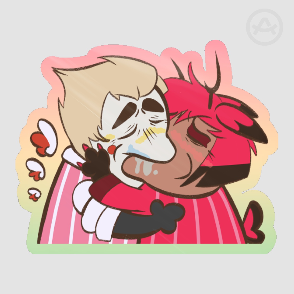 Radioapple meme Stickers