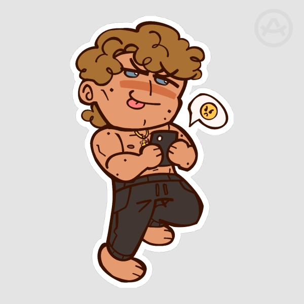 [HEATED RIVALRY] Ilya Rozanov sticker