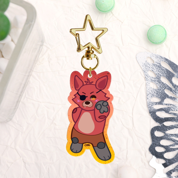 Foxy Keychain