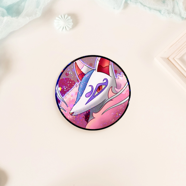 Sakura Inugami Pinback Button