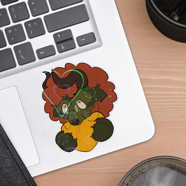 Fern Heart (Sticker)