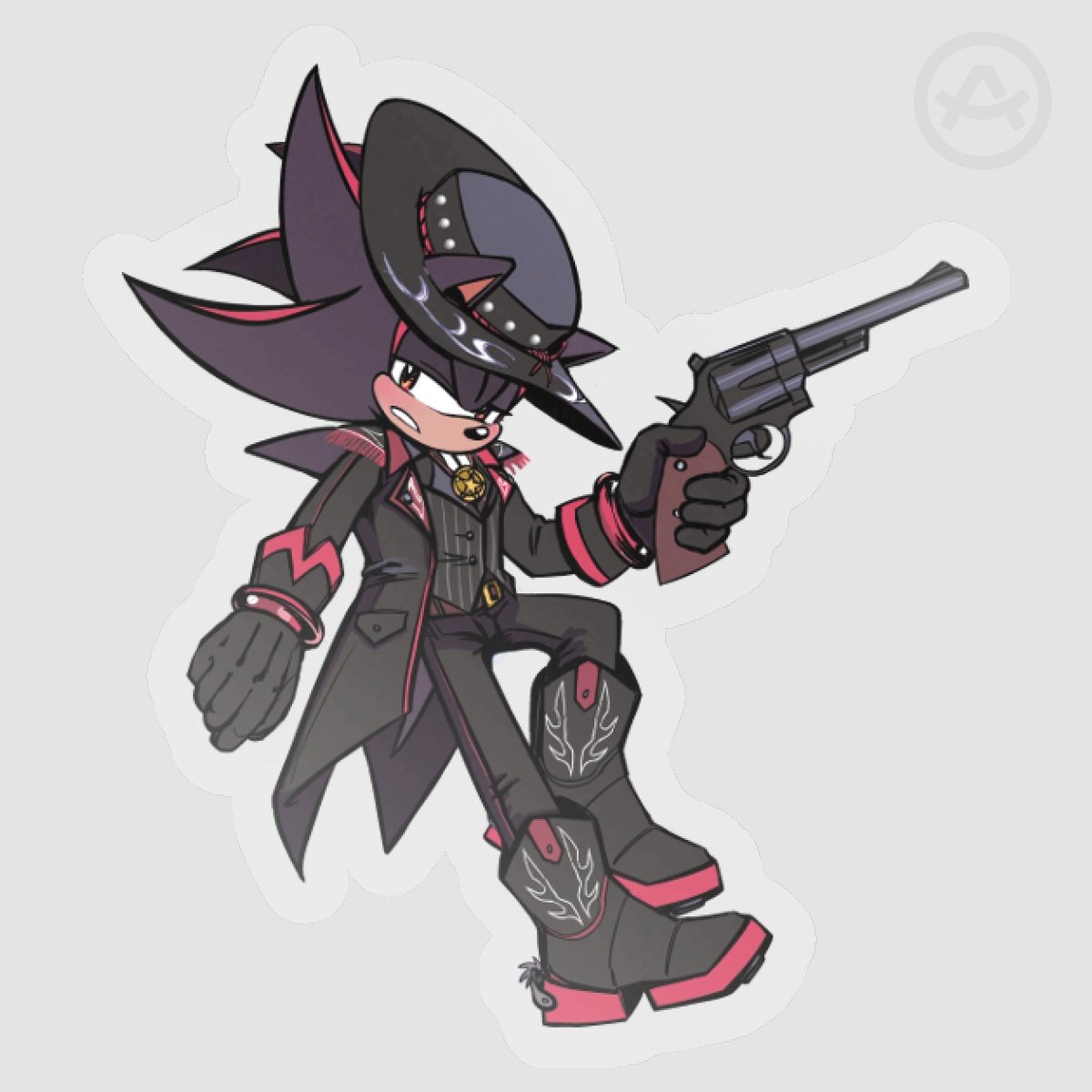 Outlaw Shadow Sticker