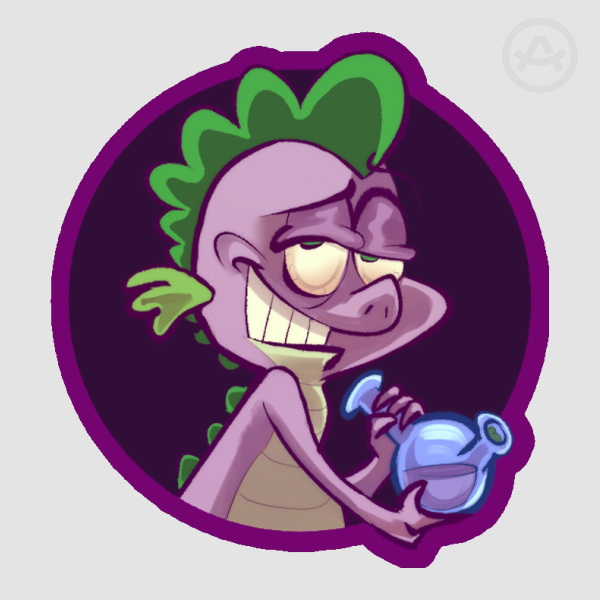 Spike sticker