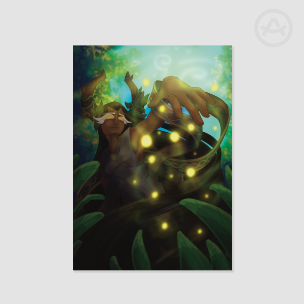 Millennial tree cookie A5 Poster Printing