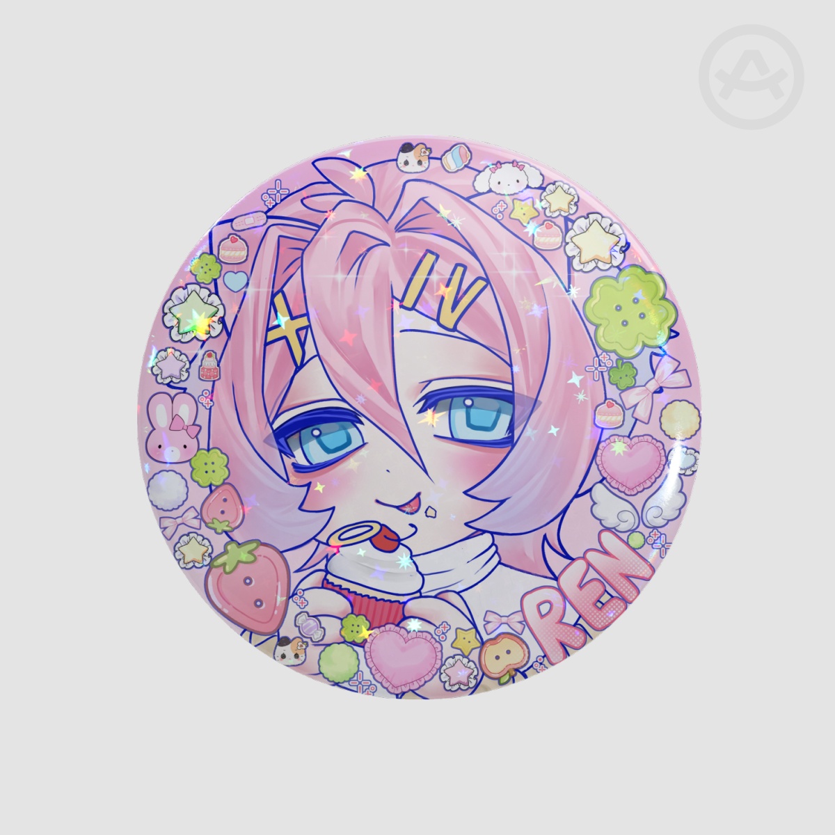 14 Days with you Ren Deco pin badge | UNOFFICIAL