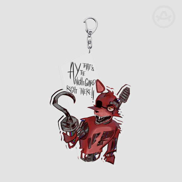 Foxy Acrylic Keychains