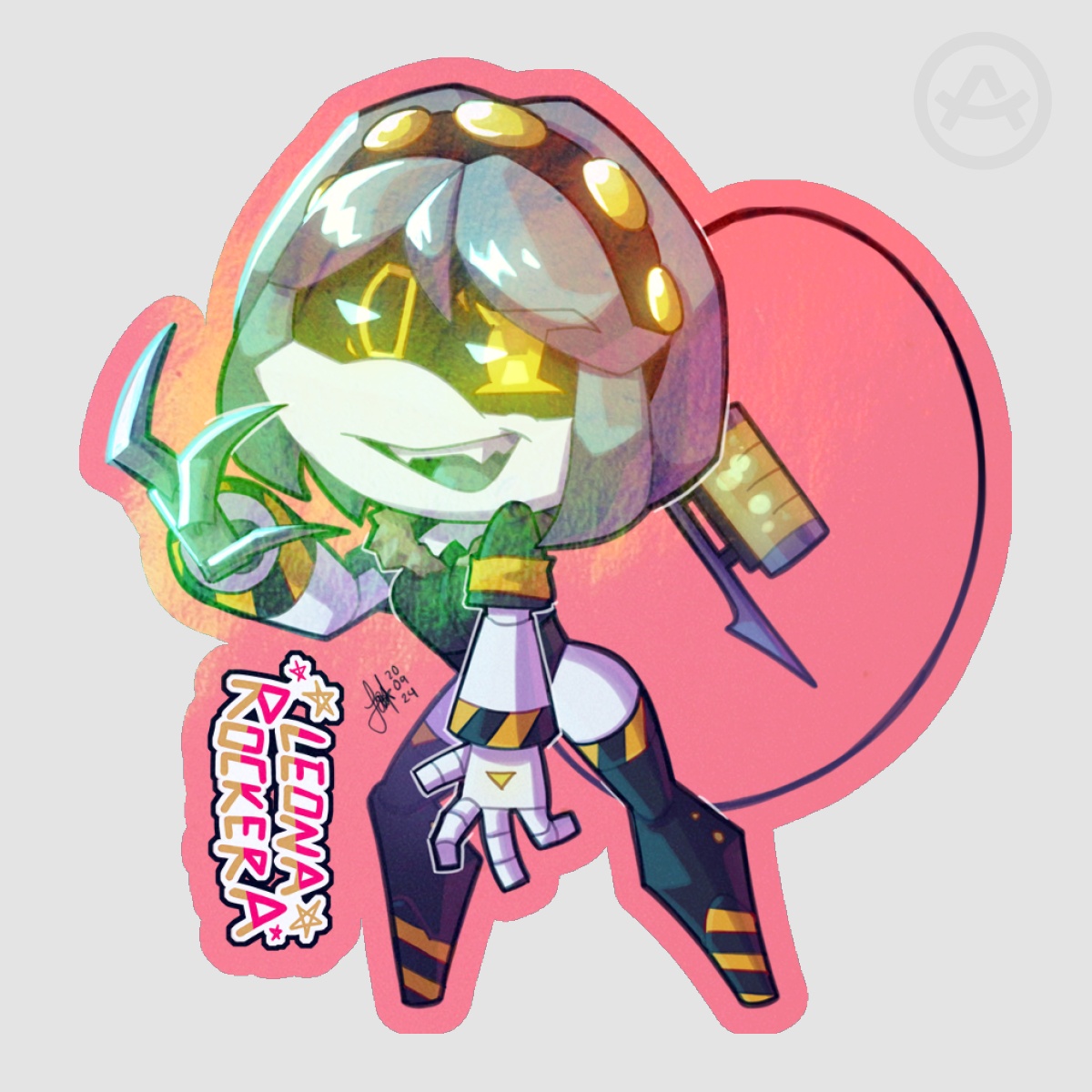 Serial Designation V Sticker