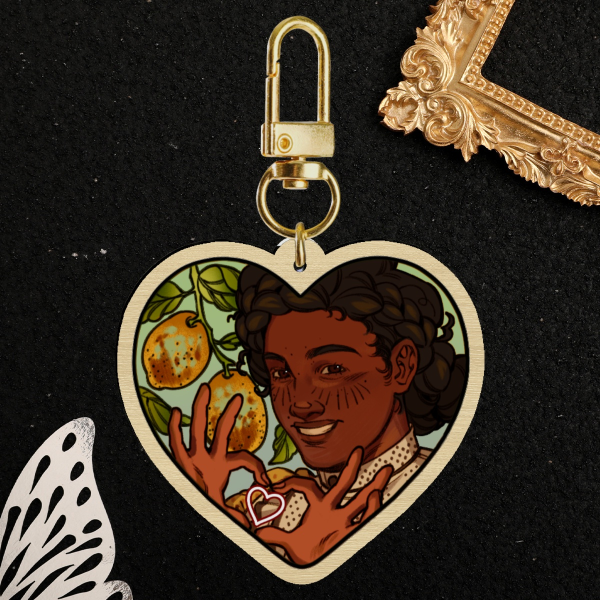 Tilly Jackson WOOD KEYCHAIN (RDR2)