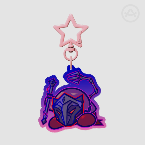 Kirby Viktor the Machine Herald Charm