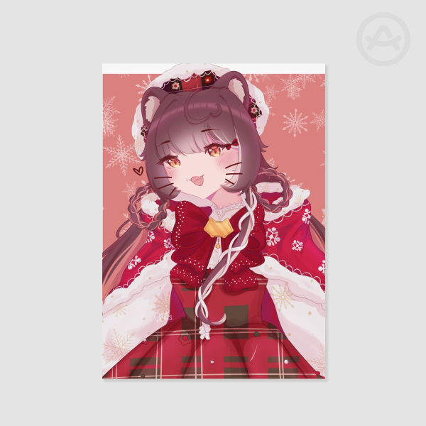 Raki Kazuki Christmas Print