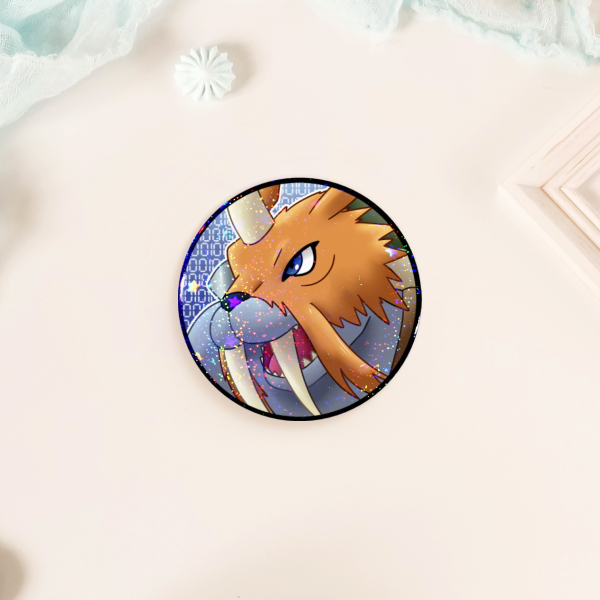 Zudomon Pinback Button
