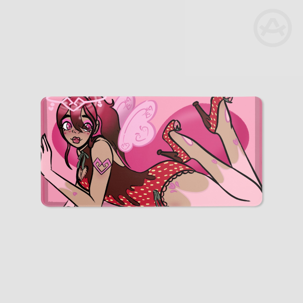 Female Cupid desk Pad