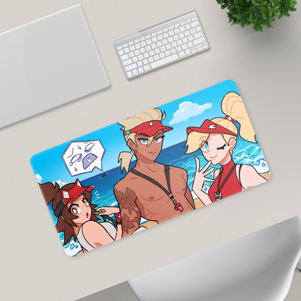 Supports Desk Pad (Overwatch 2)