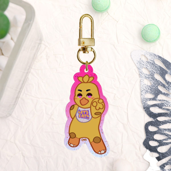Chica Keychain