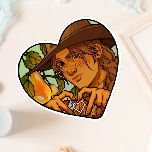 Sadie Adler heart STICKER (RDR2)