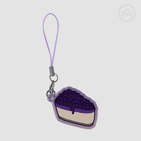 Cheesecake Pride Phone Charm