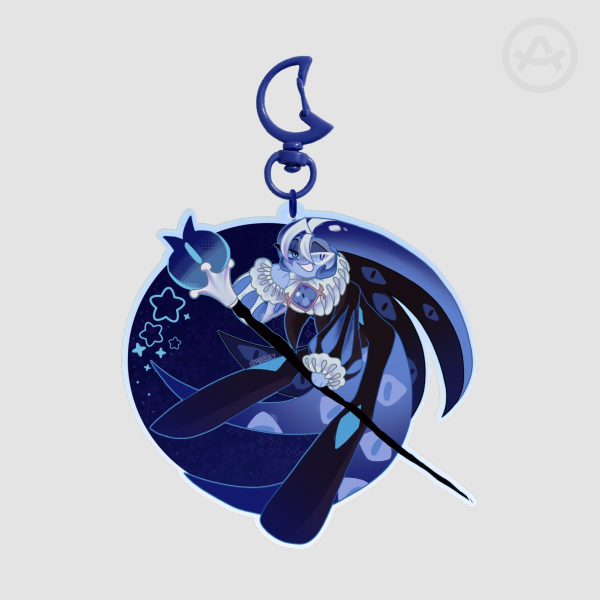 Shadow Milk Cookie — Colored Edge Acrylic Keychains