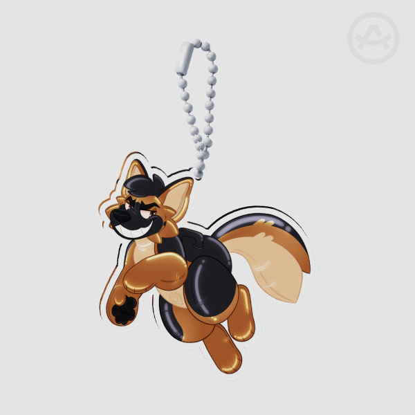 🌻 Pool Toy Pals [Shepherd] | Keychain!