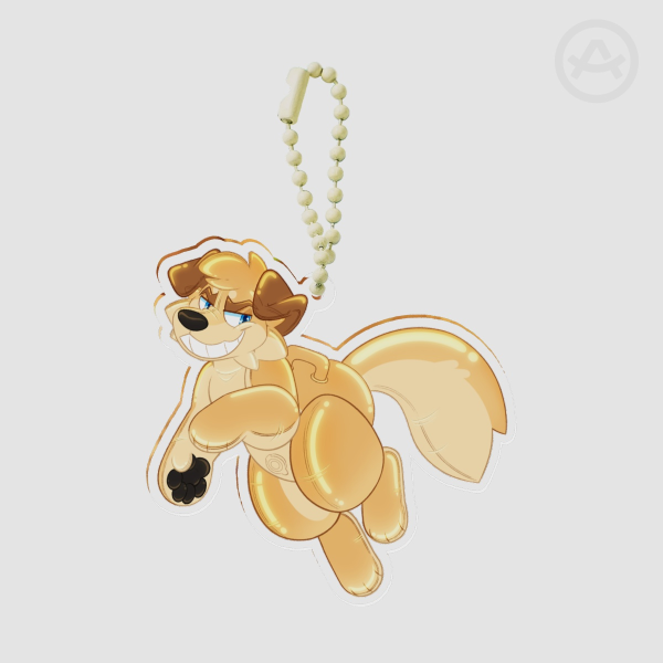 🌻 Pool Toy Pals [Retriever] | Keychain!