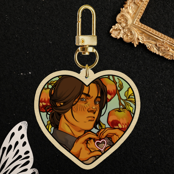 Abigail Marston WOOD KEYCHAIN (RDR2)