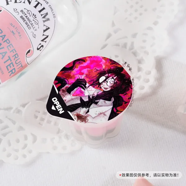 Doc's Love Squishy Pudding Jelly Keychain