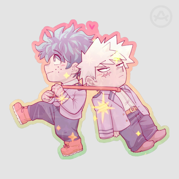 Chibi Bakudeku Sticker